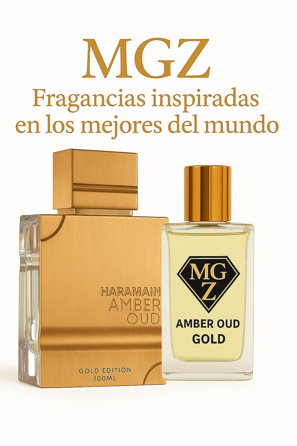 Perfume Inspirado en Amber Oud Gold