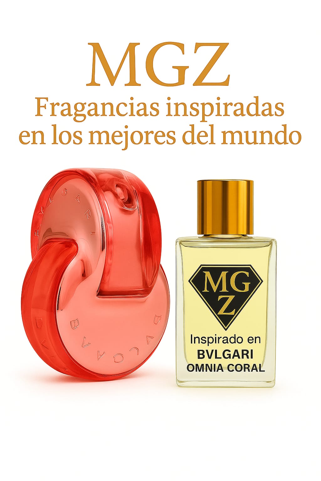 Perfume inspirado en onmia coral